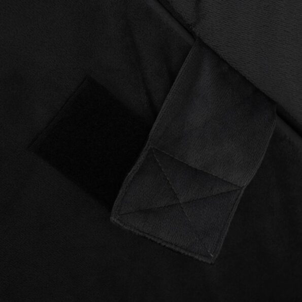 vidaXL Vankúš s klinom Iný Čierna – Obrázok 7