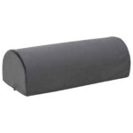 vidaXL Podložka na nohy Jednofarebný Sivá – Obrázok 2