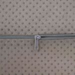 vidaXL Podložka na nohy Jednofarebný Sivá – Obrázok 6