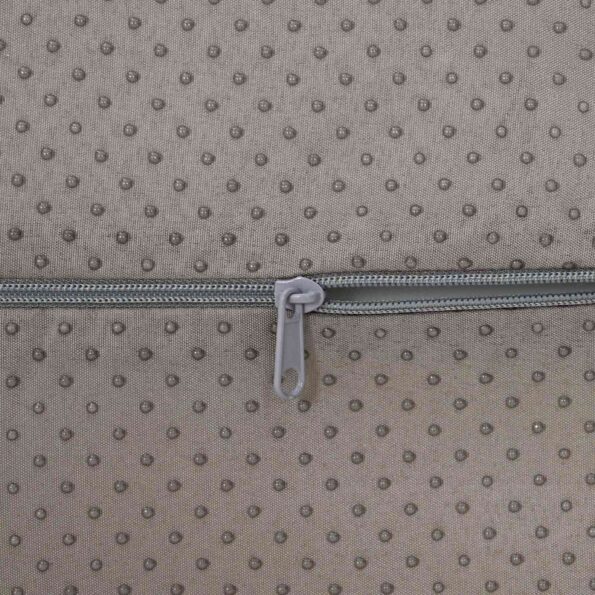 vidaXL Podložka na nohy Jednofarebný Sivá – Obrázok 6