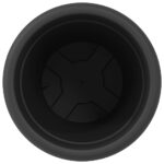 vidaXL Kulatý kvetináč 24 pcs Čierna Ø 26 x 21.5 cm Plast – Obrázok 6