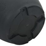 vidaXL Kulatý kvetináč 24 pcs Čierna Ø 26 x 21.5 cm Plast – Obrázok 8