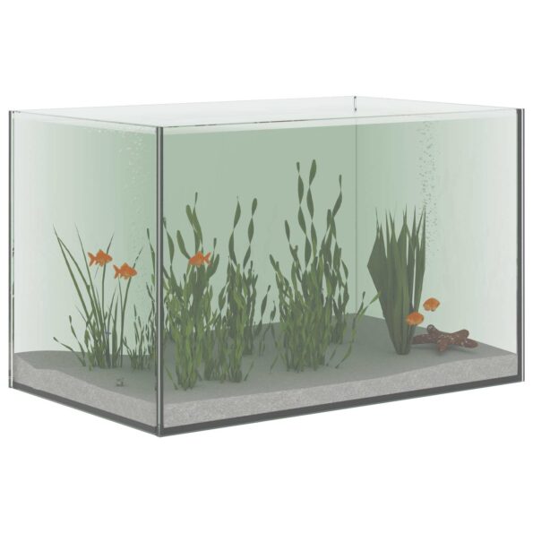 vidaXL Akvárium s úložiskom Priehľadná 40 x 25 x 25 cm Sklo – Obrázok 3