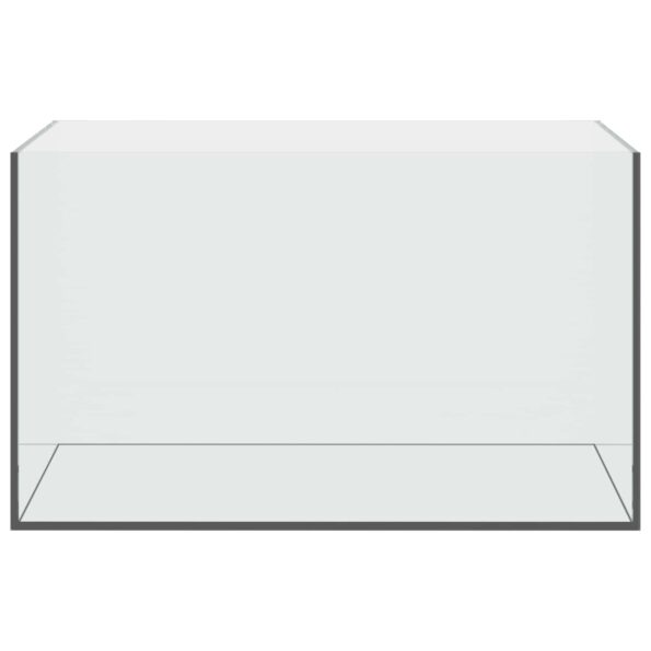 vidaXL Akvárium s úložiskom Biela Sklo – Obrázok 5