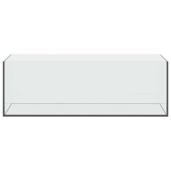 vidaXL Akvárium s úložiskom Biela Sklo – Obrázok 5