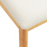 vidaXL Jedálenská stolička 2 pcs Prírodná a svetlá – Obrázok 9
