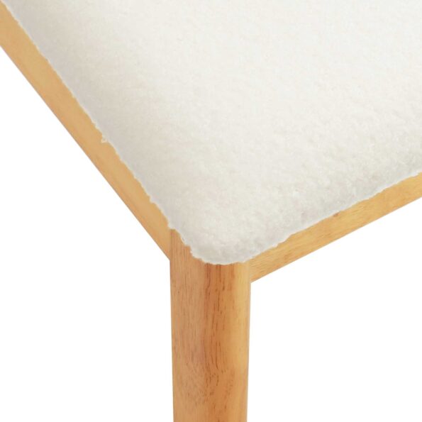 vidaXL Jedálenská stolička 2 pcs Prírodná a svetlá – Obrázok 9