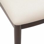 vidaXL Jedálenská stolička 2 pcs Svetlohnedá a svetlá – Obrázok 9
