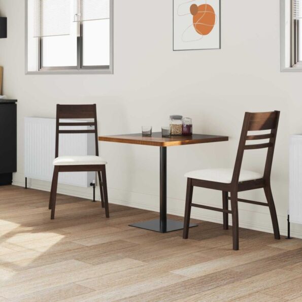 vidaXL Jedálenské stoličky 2 pcs Svetlohnedá 43 x 54 x 89 cm – Obrázok 3