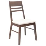 vidaXL Jedálenské stoličky 2 pcs Svetlohnedá 43 x 54 x 89 cm – Obrázok 4