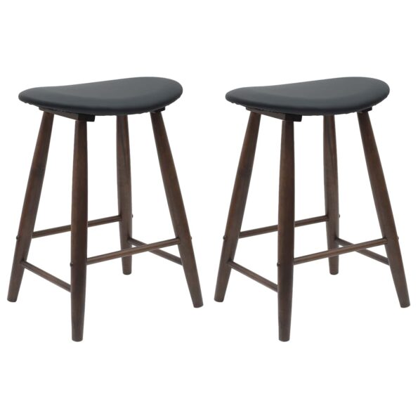 vidaXL Jedálenské stoličky 2 pcs Svetlohnedá 46 x 37 x 63 cm – Obrázok 2