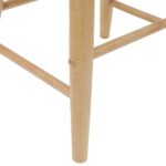vidaXL Jedálenské stoličky 2 pcs Prírodná 46 x 37 x 63 cm – Obrázok 7