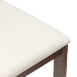 vidaXL Jedálenské stoličky 2 pcs Svetlohnedá 40 x 47,5 x 99,5 cm – Obrázok 9