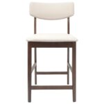 vidaXL Jedálenské stoličky 2 pcs Svetlohnedá 48 x 49 x 95 cm – Obrázok 5