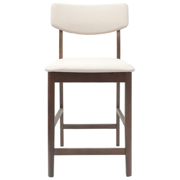 vidaXL Jedálenské stoličky 2 pcs Svetlohnedá 48 x 49 x 95 cm – Obrázok 5