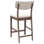 vidaXL Jedálenské stoličky 2 pcs Svetlohnedá 48 x 49 x 95 cm – Obrázok 7