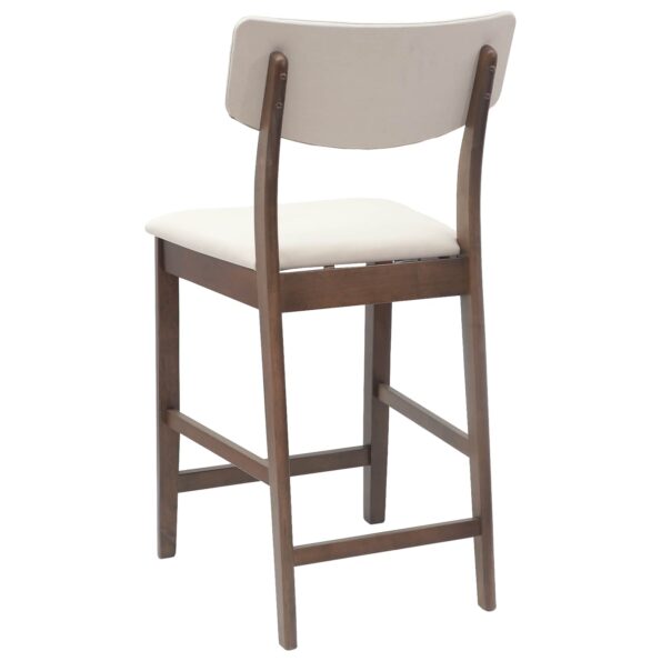 vidaXL Jedálenské stoličky 2 pcs Svetlohnedá 48 x 49 x 95 cm – Obrázok 7