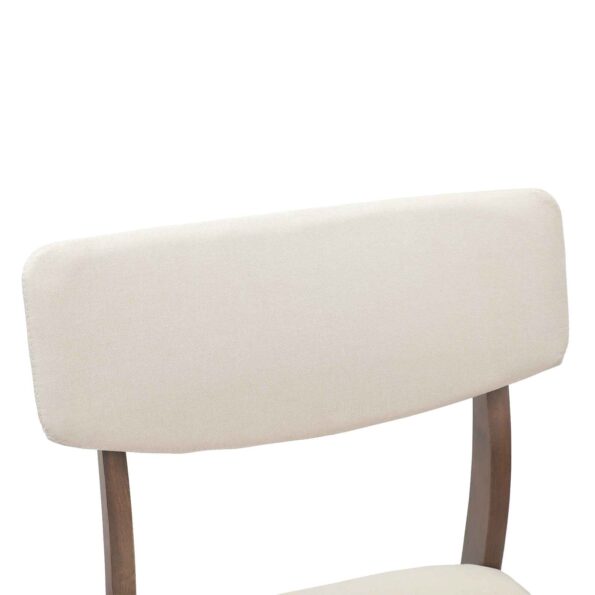 vidaXL Jedálenské stoličky 2 pcs Svetlohnedá 48 x 49 x 95 cm – Obrázok 8