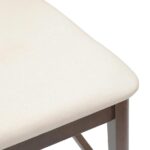 vidaXL Jedálenské stoličky 2 pcs Svetlohnedá 48 x 49 x 95 cm – Obrázok 9