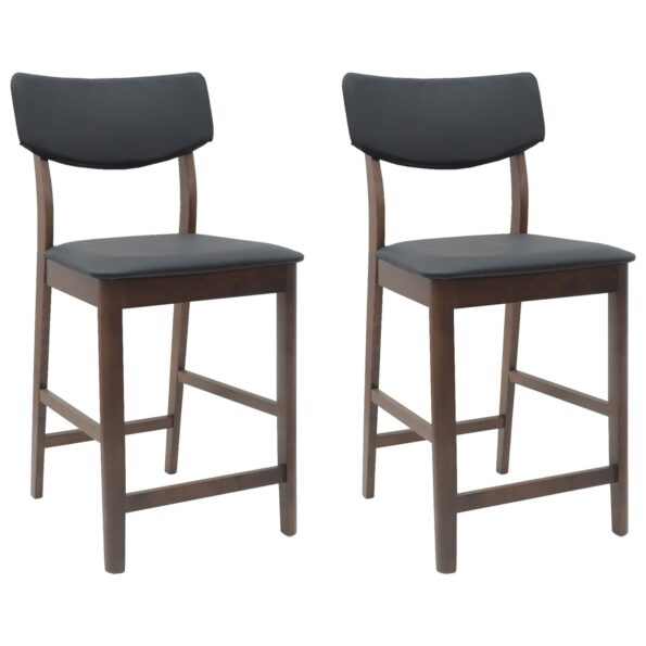 vidaXL Jedálenské stoličky 2 pcs Svetlohnedá 48 x 49 x 95 cm – Obrázok 2