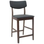 vidaXL Jedálenské stoličky 2 pcs Svetlohnedá 48 x 49 x 95 cm – Obrázok 4