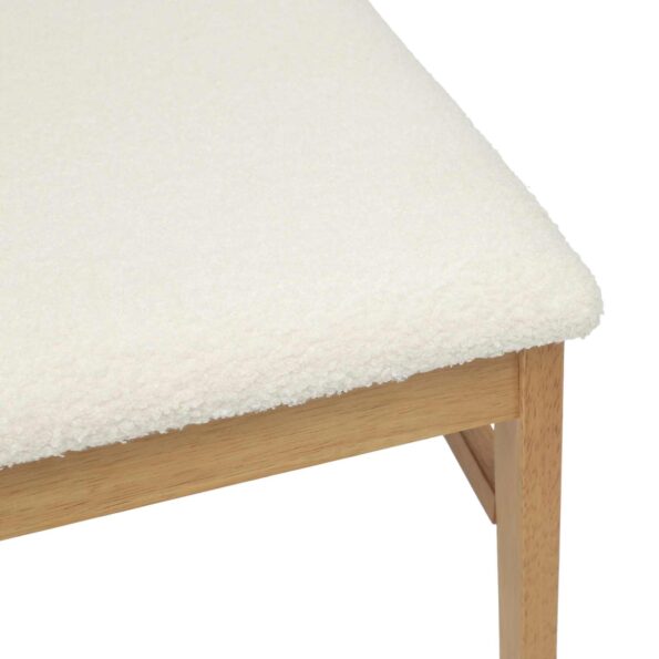 vidaXL Jedálenská stolička 2 pcs Prírodná a svetlá – Obrázok 8