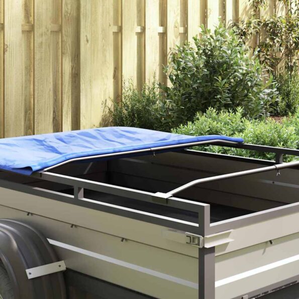 vidaXL vhodné pre plochý držiak na plachtu 3 pcs Strieborná 130-210 cm – Obrázok 4