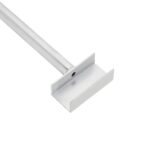 vidaXL vhodné pre plochý držiak na plachtu 3 pcs Strieborná 130-210 cm – Obrázok 7