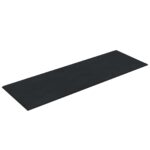 vidaXL Nástenný čelník 12 pcs Čierny 90 x 30 cm Zamat – Obrázok 3