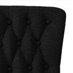 vidaXL Slipper kreslo Čierna 56,5 x 70 x 110 cm látka – Obrázok 7