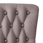 vidaXL Slipper kreslo Sivohnedá 56,5 x 70 x 110 cm látka – Obrázok 7