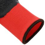 vidaXL Pracovné rukavice 24 pcs Červená a čierna 8 / m – Obrázok 7