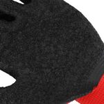 vidaXL Pracovné rukavice 12 pcs Červená a čierna 9 / l – Obrázok 8