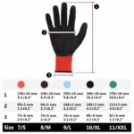 vidaXL Pracovné rukavice 24 pcs Červená a čierna 10 / xl – Obrázok 10