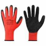 vidaXL Pracovné rukavice 24 pcs Červená a čierna 10 / xl – Obrázok 2