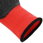 vidaXL Pracovné rukavice 24 pcs Červená a čierna 10 / xl – Obrázok 7