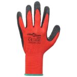 vidaXL Pracovné rukavice 12 pcs Červená a čierna 11 / XXL – Obrázok 6