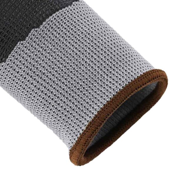 vidaXL Pracovné rukavice 24 pcs Šedá a čierna 8 / m Polyester – Obrázok 6