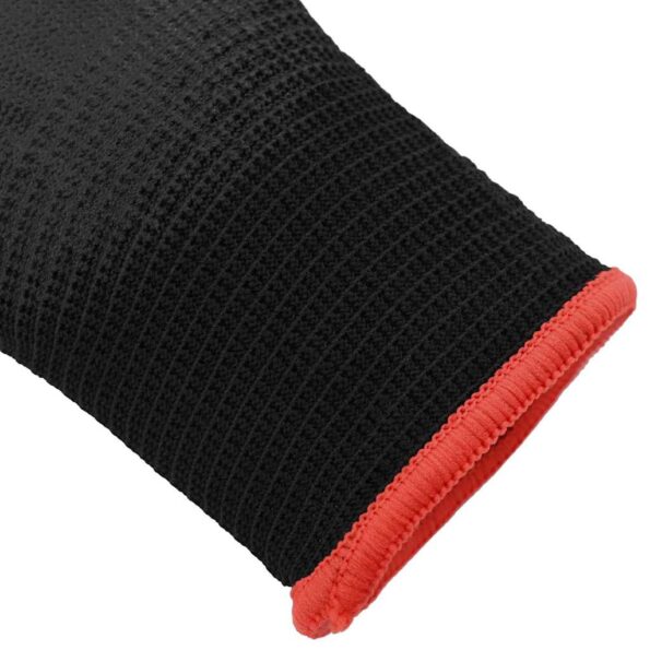 vidaXL Pracovné rukavice 24 pcs Čierna 7 / S Polyester – Obrázok 6