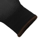 vidaXL Pracovné rukavice 24 pcs Čierna 8 / m Polyester – Obrázok 6