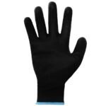 vidaXL Pracovné rukavice 24 pcs Čierna 9 / l Polyester – Obrázok 3