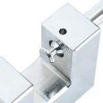 vidaXL Visiaci zámok 2 pcs Strieborná Oceľ – Obrázok 6