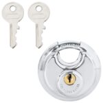 vidaXL Zámky na disk so kľúčmi 2 pcs Strieborná 6 x 2.3 x 6 cm – Obrázok 4