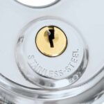 vidaXL Zámky na disk so kľúčmi 2 pcs Strieborná 7 x 2.4 x 7 cm – Obrázok 7