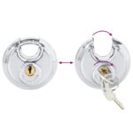 vidaXL Zámky na disk so kľúčmi 2 pcs Strieborná 7 x 2.4 x 7 cm – Obrázok 8
