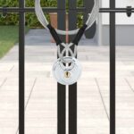 vidaXL Zámky na disk so kľúčmi 6 pcs Strieborná 7 x 2.4 x 7 cm – Obrázok 3