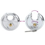 vidaXL Zámky na disk so kľúčmi 2 pcs Strieborná 8 x 2.8 x 8 cm – Obrázok 8
