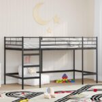 vidaXL Čierna 90 x 201 cm