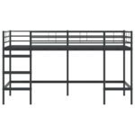 vidaXL Čierna 90 x 201 cm – Obrázok 5