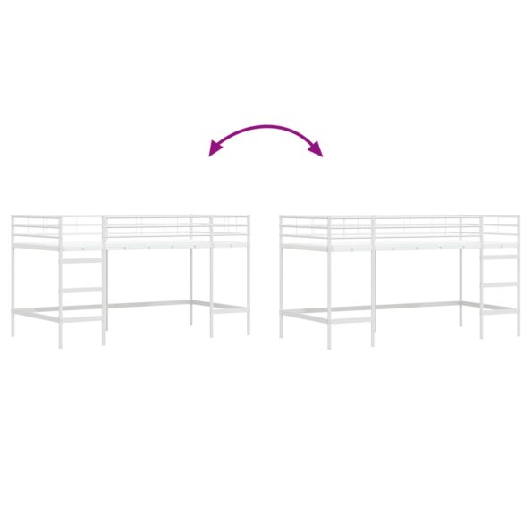 vidaXL Biela 107 x 201 cm – Obrázok 9